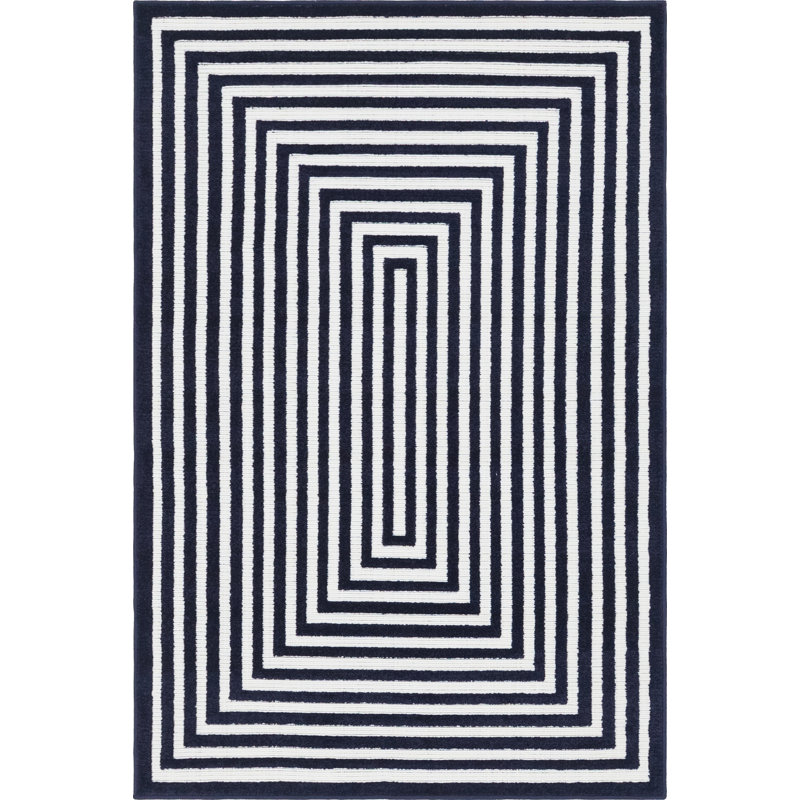 Sabrina Soto Prescott Indoor/Outdoor Rug, Rectangle 4'1" x 6'1"