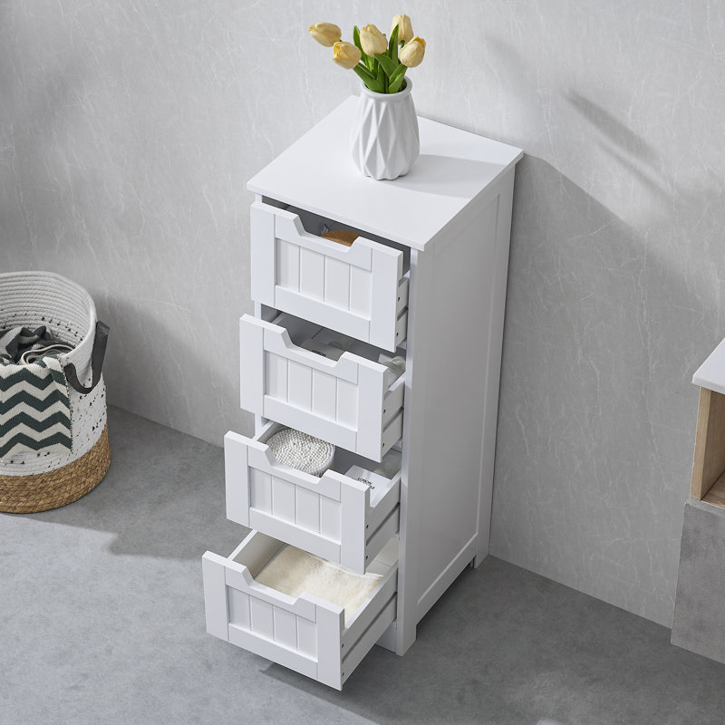 Milano Bathroom Cabinet, White