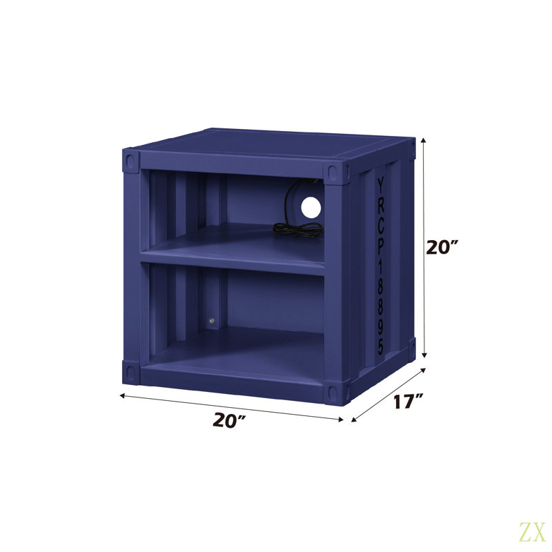 Table de chevet Cargo avec USB