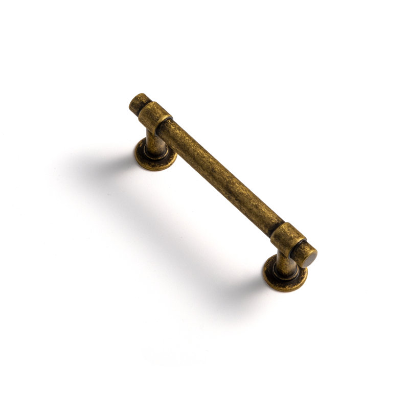 3" Center Bar Pull Multipack, Antique Brass