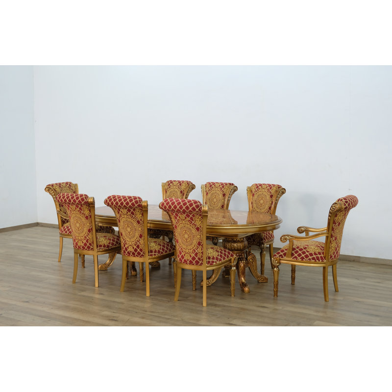 Maggiolini Upholstered Dining Chair, Red