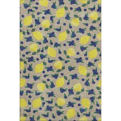 Premium Machine Washable Mayfield  Fruits Rug