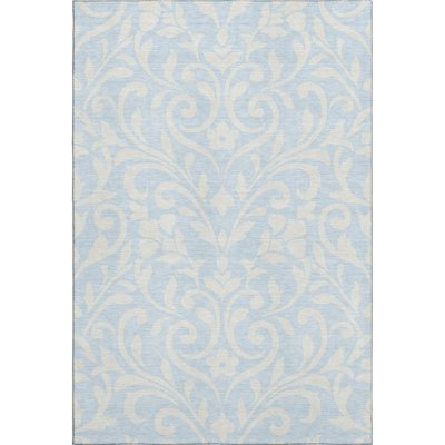 Premium Machine Washable Prisco Sky Rug