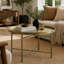 Steel Top Coffee Table
