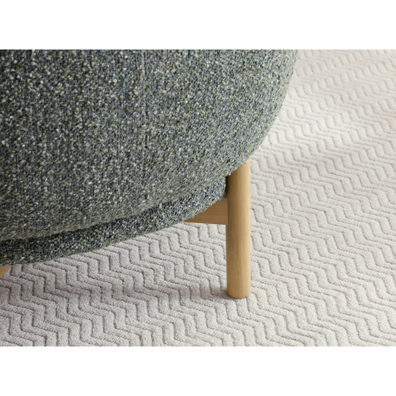 Upholstered Accent Chair, Olive