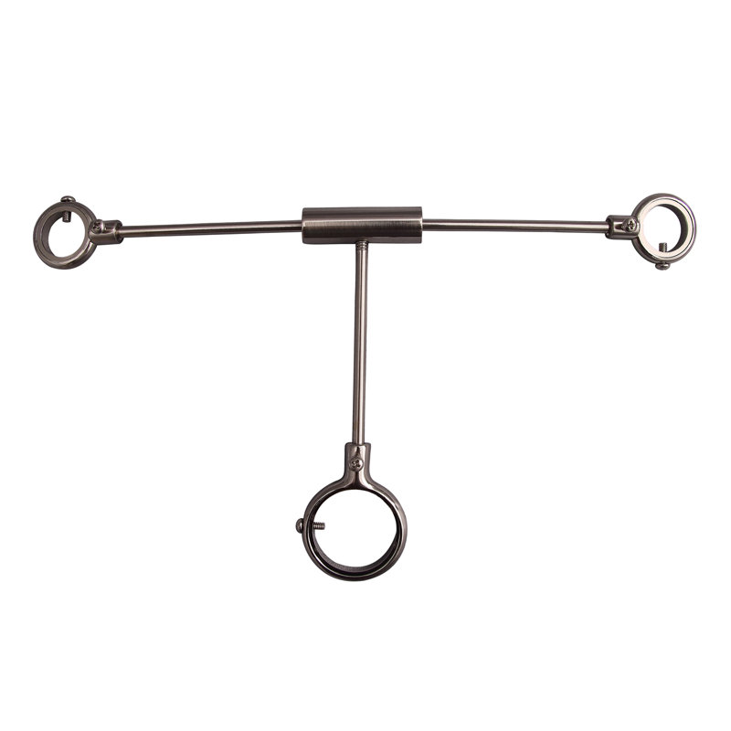 Support Bracket for Tub Supplies, Brushed Nickel