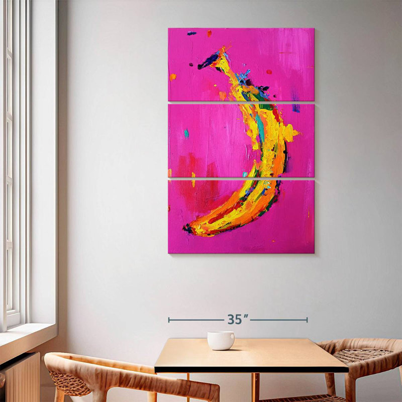 Yarlin Banana 2019, 65" H x 42" W