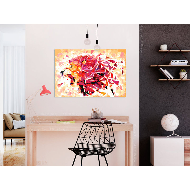 Paint By Numbers Kit - Abstract Lion