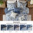 7PCS Queen Vintage Floral Comforter Set-114530130