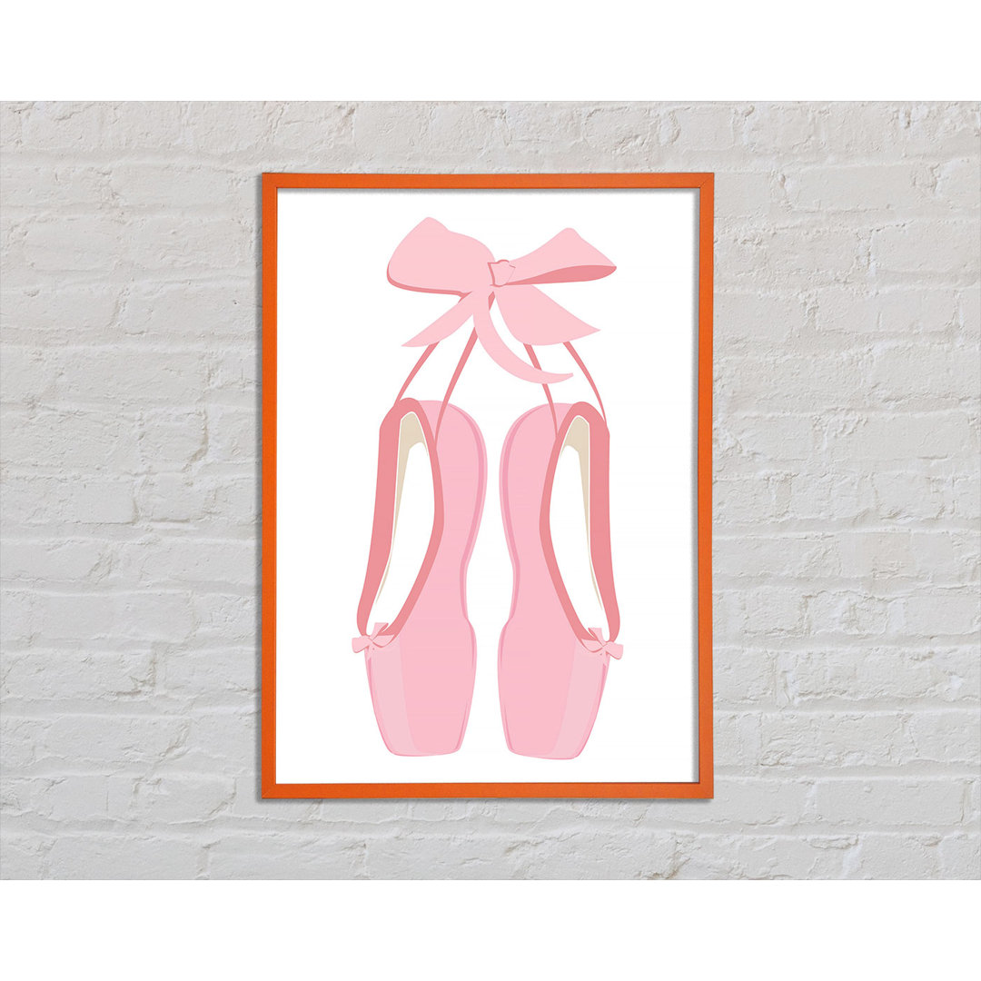 Fairlin Ballerina Shoes 5 - Einzelne Bilderrahmen Kunstdrucke