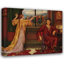 «The Gilded Cage» par Evelyn De Morgan - Art mural sur toile tendue avec châssis