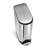 simplehuman Butterfly Lid Kitchen Step Trash Can, Brushed Stainless Steel-71165400