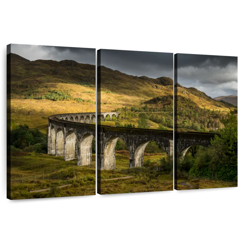 Viaduc Glenfinnan de Mehar, Écosse, H 48 po x l 74 po