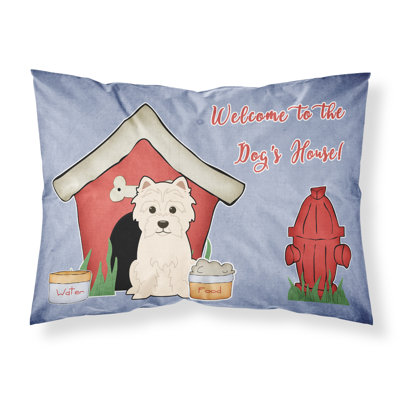 Taie d’oreiller chien house