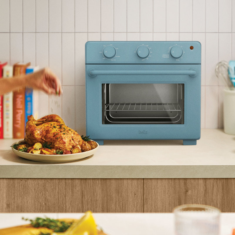 Bella 6 Slice Toaster Oven With Air Fryer, Surf