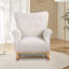 Jeffren Velvet Rocking Chair-1304372251