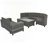 Kerstanski Wicker Sofa Set with Various Seating and Functional Tables