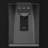 ZLINE Autograph 36 in. Black Steel Counter-Depth Refrigerator w/ Handles-84974039