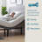 Lucid Comfort 10'' Plush Memory Foam Mattress and Adjustable Base-46475204
