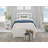 Elliana Solid Wood Platform Bed with Footboard & Built-in Charging Station-81970980-81970981