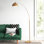 Lampe sur pied arquée 79 po Santori