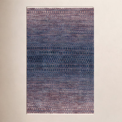 Bunbury Hand-Knotted Geometric Rug