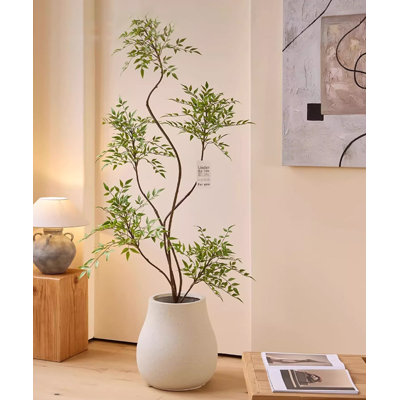 Faux arbre artificiel en bambou
