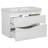 Kinsee 25.6'' Single Bathroom Vanity with Ceramic Top with Mirror