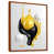 Brown Floater Framed