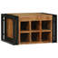Solid Wood Open Shelving Wine Bottle Rack-224022159