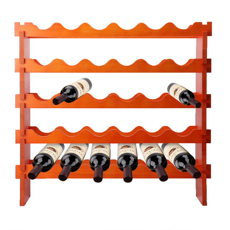 72 Bottle Wine Rack Wine Storage Rack Bamboo Wine Rack - Decomil