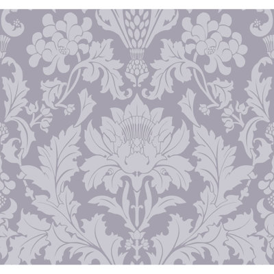 Mariinsky Fonteyn Damask Wallpaper Roll