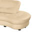 Maura Genuine Leather Curved Corner Sofa -543532020-543532021
