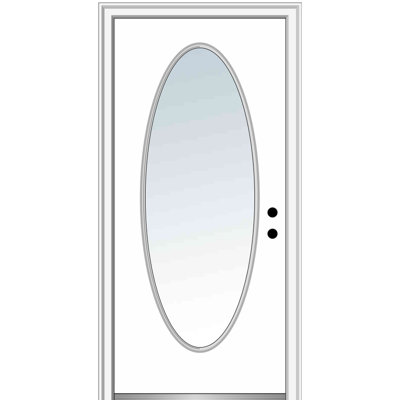 Grandes portes d’entrée pré-raccrochées en acier