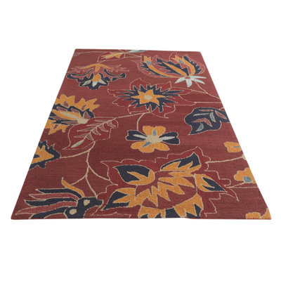 Tapis bourgogne 5 x 8 po