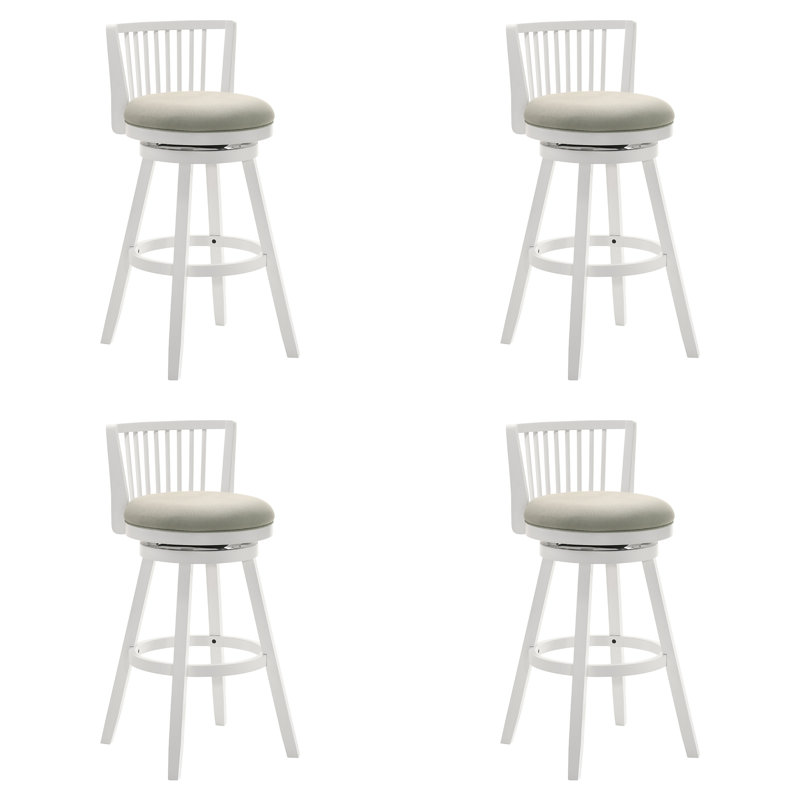 Tabouret de bar Drumrankin, Gris, Brun, Tabouret de comptoir (siège d'une hauteur de 26 p