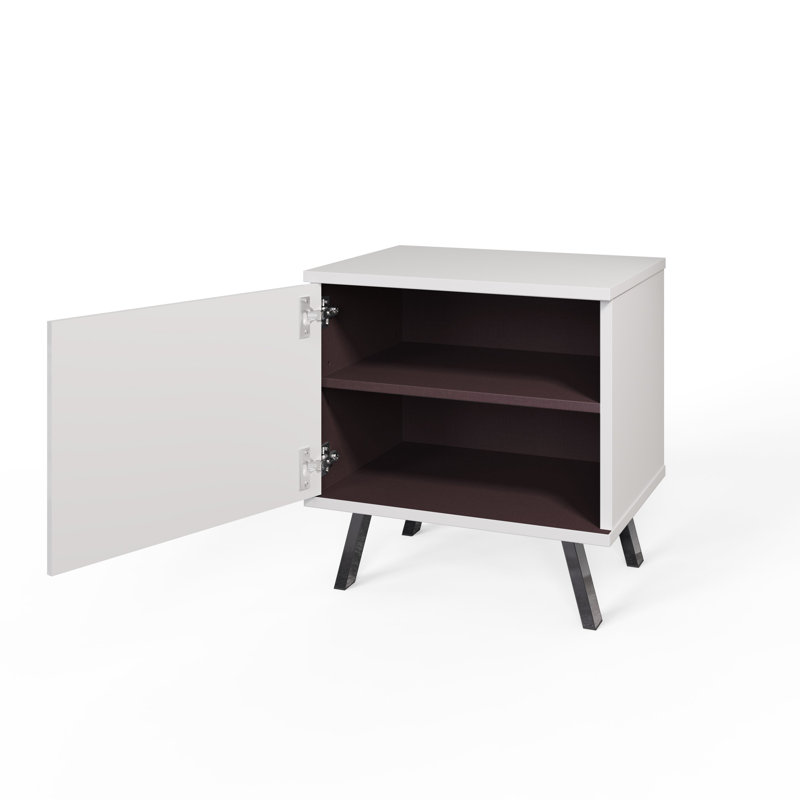 ELEVATE End Table, White