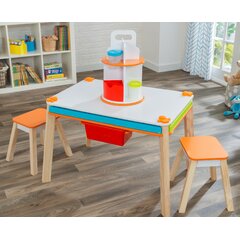 Mid-Century Kid™ Toddler Table & 4 Chair Set - KidKraft