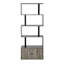 Urbain 174.5cm H x 70cm W Geometric Bookcase-630985305
