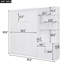 Lit escamotable double avec plusieurs tablettes de rangement et une armoire
