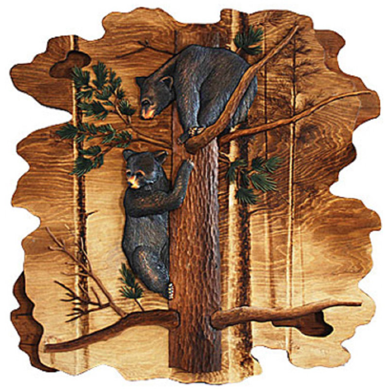 Handmade Rustic Landscape & Nature Wall Decor on Wood