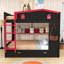 Lit superposé en bois avec lit gigogne, tablettes et lattes-262859332-262859334