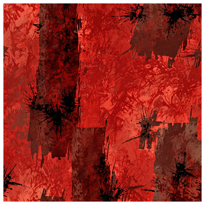 Édredon rouge et noir, Simple extra long