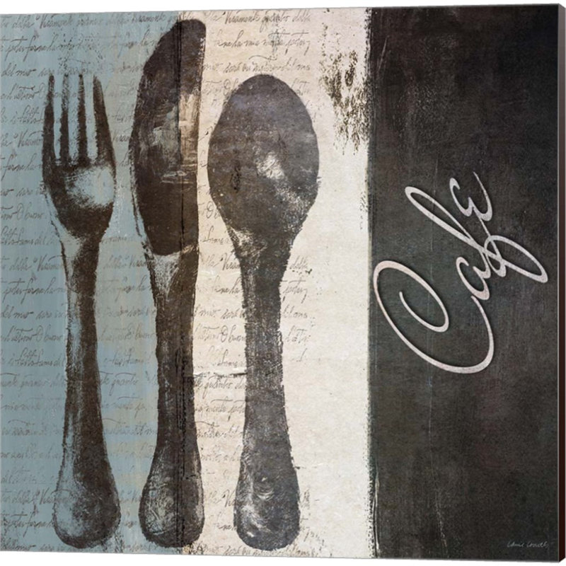 «Bistro & Café» par Lanie Loreth, art sur toile (ensemble de 2)