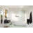 Gaia 30 in. x 58.25 in. Frameless Fluted Single Fixed Bath Panel-91035188