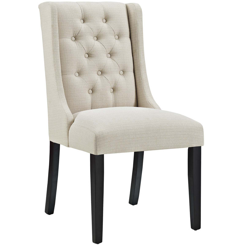 Chaise rembourrée Baronet, Gris, 4