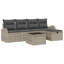 234cm Wide Patio Sofa with Cushions