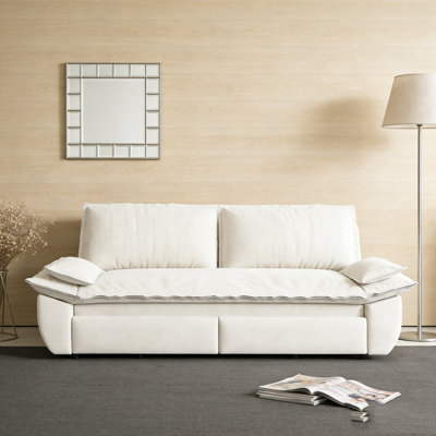 73.2"Queen Pull Out Sofa Bed,3-in-1 Convertible Sleeper Sofa