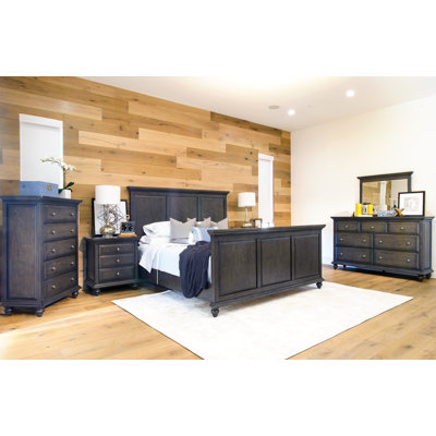 Dezirae Solid Wood Piece Bedroom Set