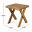 Table d'appoint compacte 27,5 po